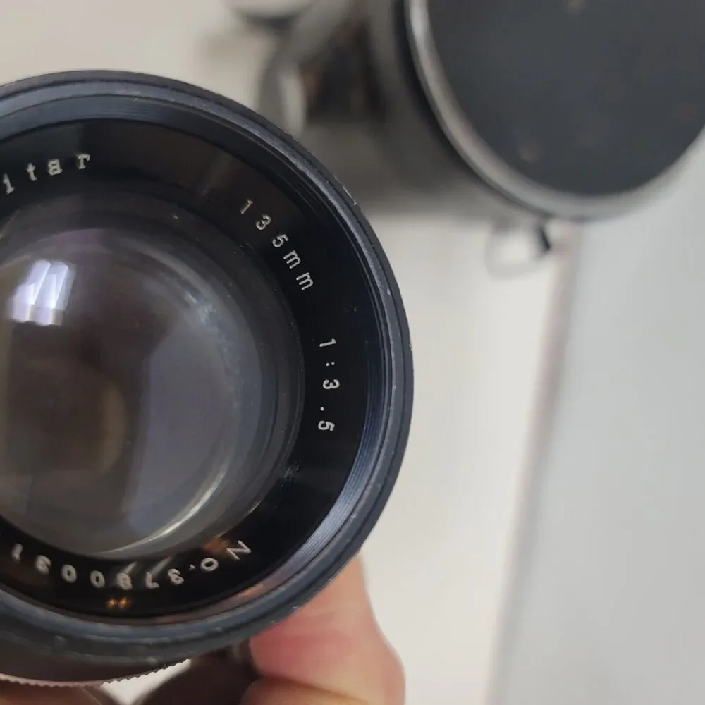 Vivitar 135mm f2.8 Auto MF Telephoto Portrait M42 Screw Mount Lens No. 378003178